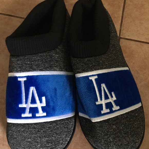 dodgers slippers men